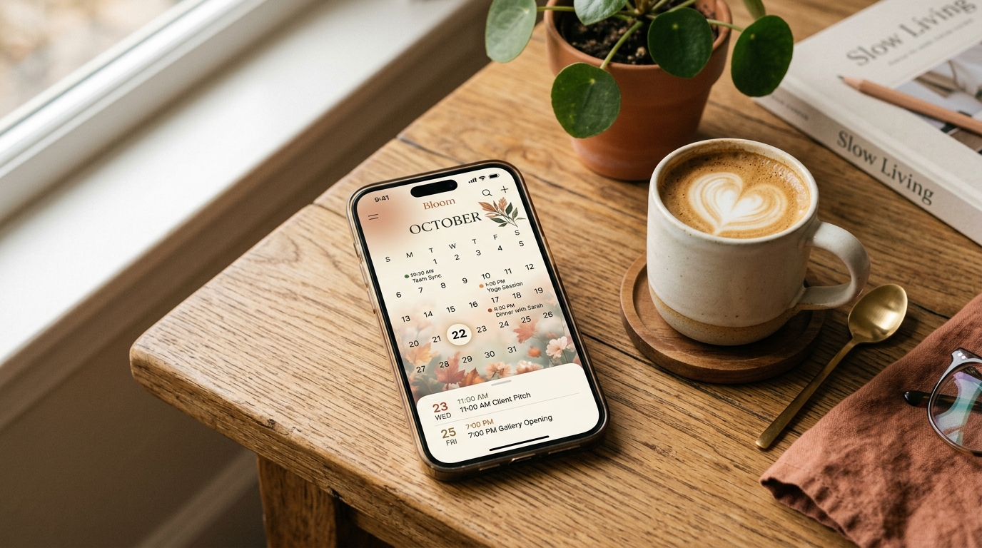 Ilustrasi Aplikasi Kalender